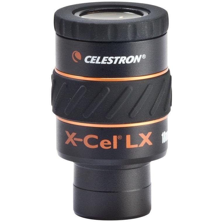 Oculare Celestron X-Cel LX 10mm per telescopi, accessorio astronomico.