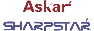 Logo Askar Sharpstar, specialisti in ottica astronomica dal 2000
