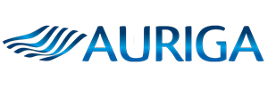Logo di Auriga, specialista in ottica, elettronica e fulldome dal 1983