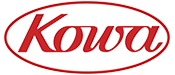Logo Kowa, multinazionale giapponese fondata nel 1894, attiva in vari settori industriali.
