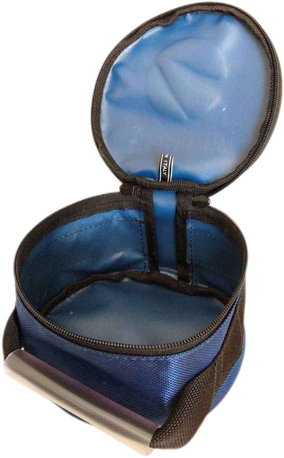 Borsa robusta per contrappesi MHzOutdoor, con maniglia. Diametro 160mm, altezza 100mm. Made in Italy.