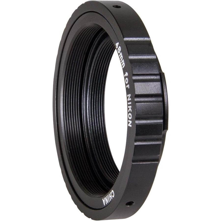 Anello adattatore M48 per reflex Nikon, compatibile con correttori di coma e riduttori di focale Sky-Watcher.