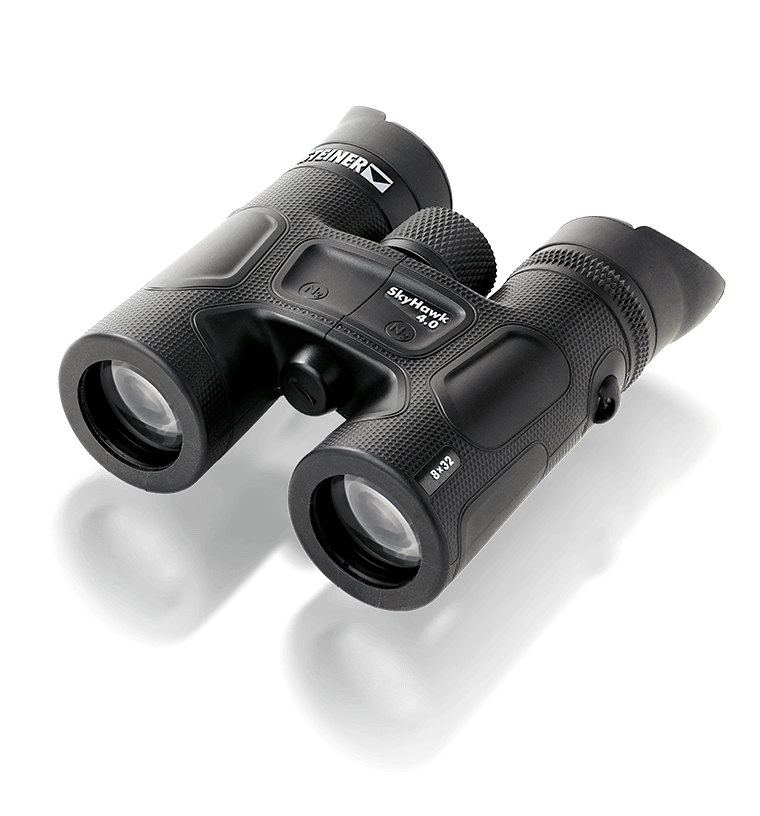 Binocolo Steiner Skyhawk 4.0 8x32, leggero e versatile per birdwatching, osservazione natura, immagini ad alto contrasto e colori naturali.