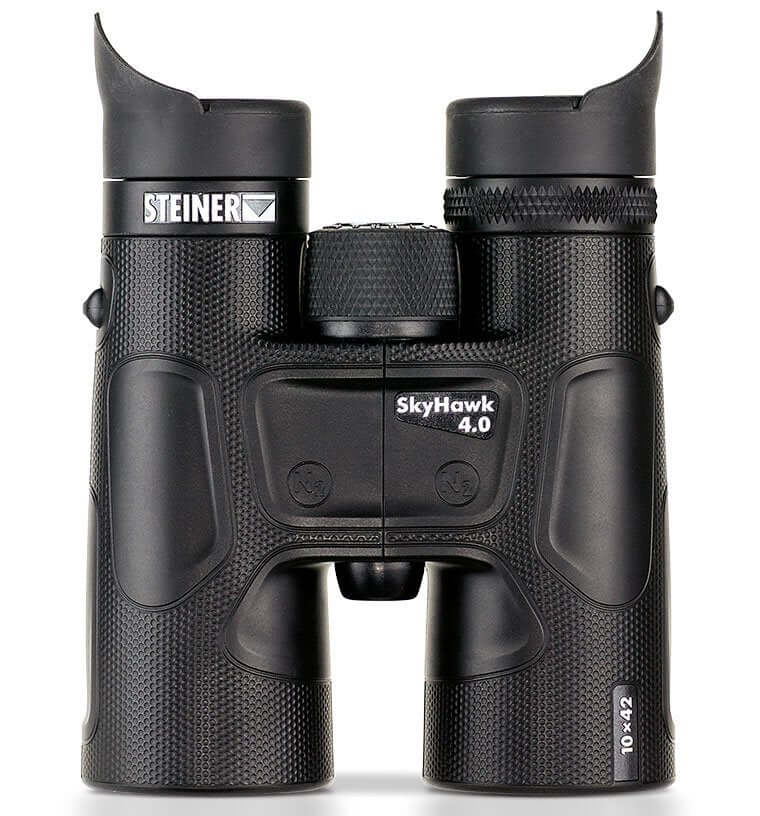 Binocolo Steiner Skyhawk 4.0 10x42 nero, immagini brillanti e nitide, ingrandimento potente, esperienza visiva naturale.