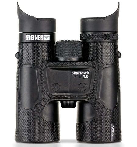 Binocolo Steiner Skyhawk 4.0 10x42 nero, immagini brillanti e nitide, ingrandimento potente, esperienza visiva naturale.