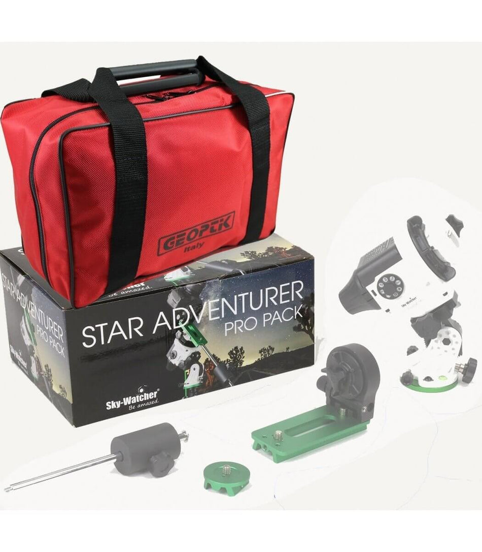 Custodia Geoptik Pack in Bag per SkyWatcher Star Adventurer Pro con accessori, trasportabile ed ecologico, misure 49x29x11cm.