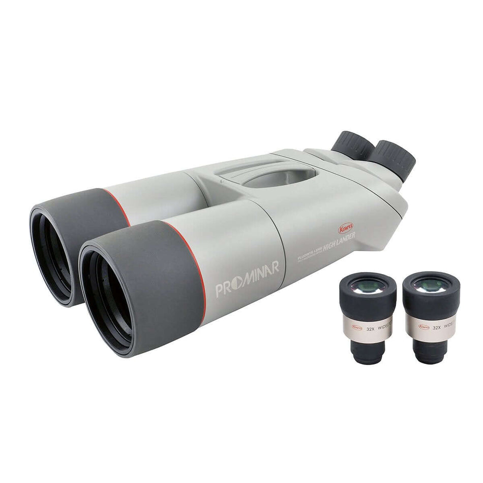 Binocolo Kowa Highlander Prominar 82mm con oculari 32x, eccellenza ottica e meccanica giapponese con lenti in cristallo di fluorite.