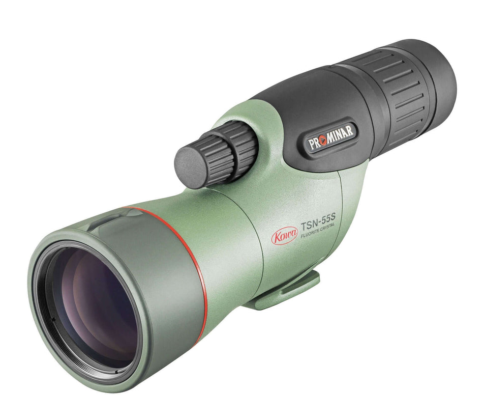 Cannocchiale Kowa TSN-55S con zoom 17X-40X, ultra compatto e leggero, con ottiche in fluorite e riempimento d’azoto.