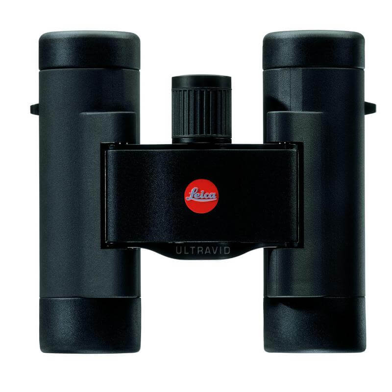 Binocolo compatto Leica Ultravid 8x20 BR, design robusto con lenti luminose e nitide, ideale per visione chiara e senza aberrazioni.