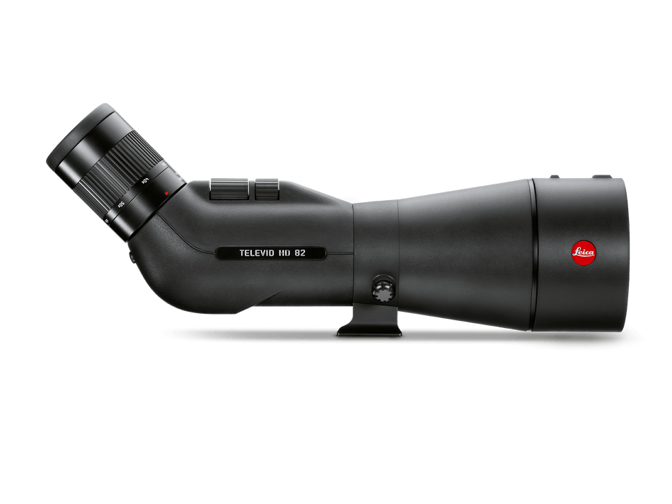 Cannocchiale Leica Televid HD 82 con oculare zoom 20x-60x, vista laterale
