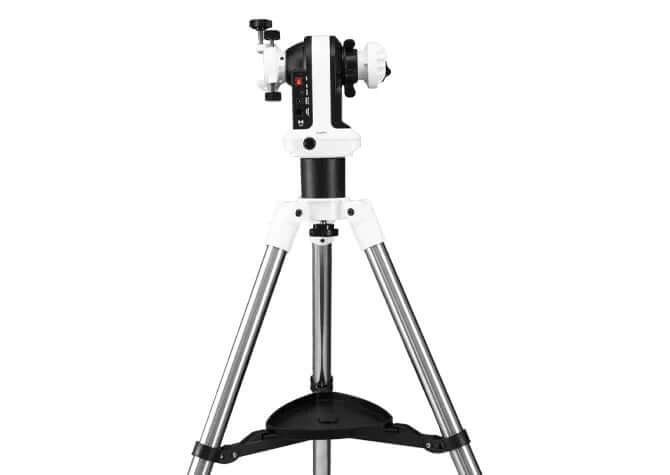 Montatura Wi-Fi SkyWatcher AZ-GTI-X su treppiede regolabile, supporta due tubi ottici, dotata di Encoder Freedom Find, peso testa 2kg.