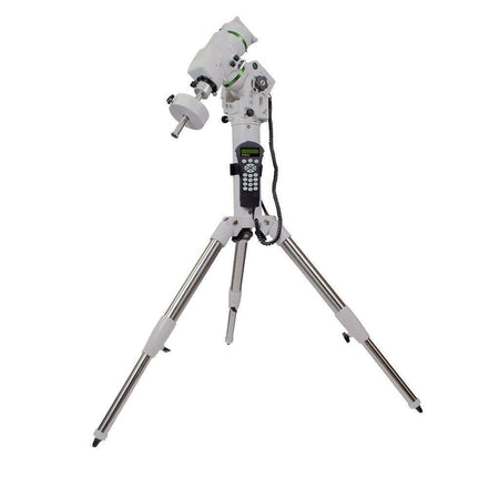 Montatura equatoriale e altazimutale SkyWatcher AZ-EQ5 GT SynScan per astrofotografia e uso visuale, con doppio encoder e motori ibridi.