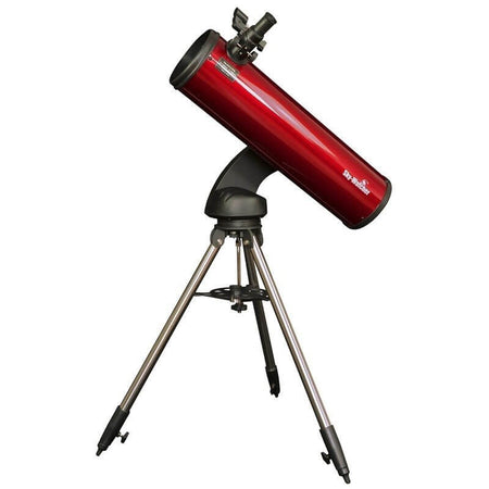 Telescopio SkyWatcher Star Discovery 150 Wi-Fi con montatura altazimutale, rosso, riflettore Newton 150/750 con tecnologia freedom-find.