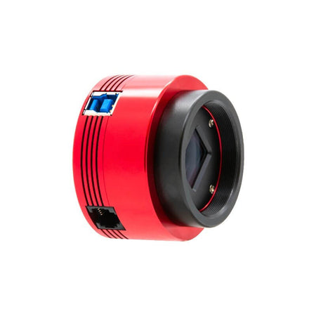 Fotocamera astronomica ZWO ASI 585 MC Color, alta risoluzione e zero amp glow, sensore Sony IMX585.