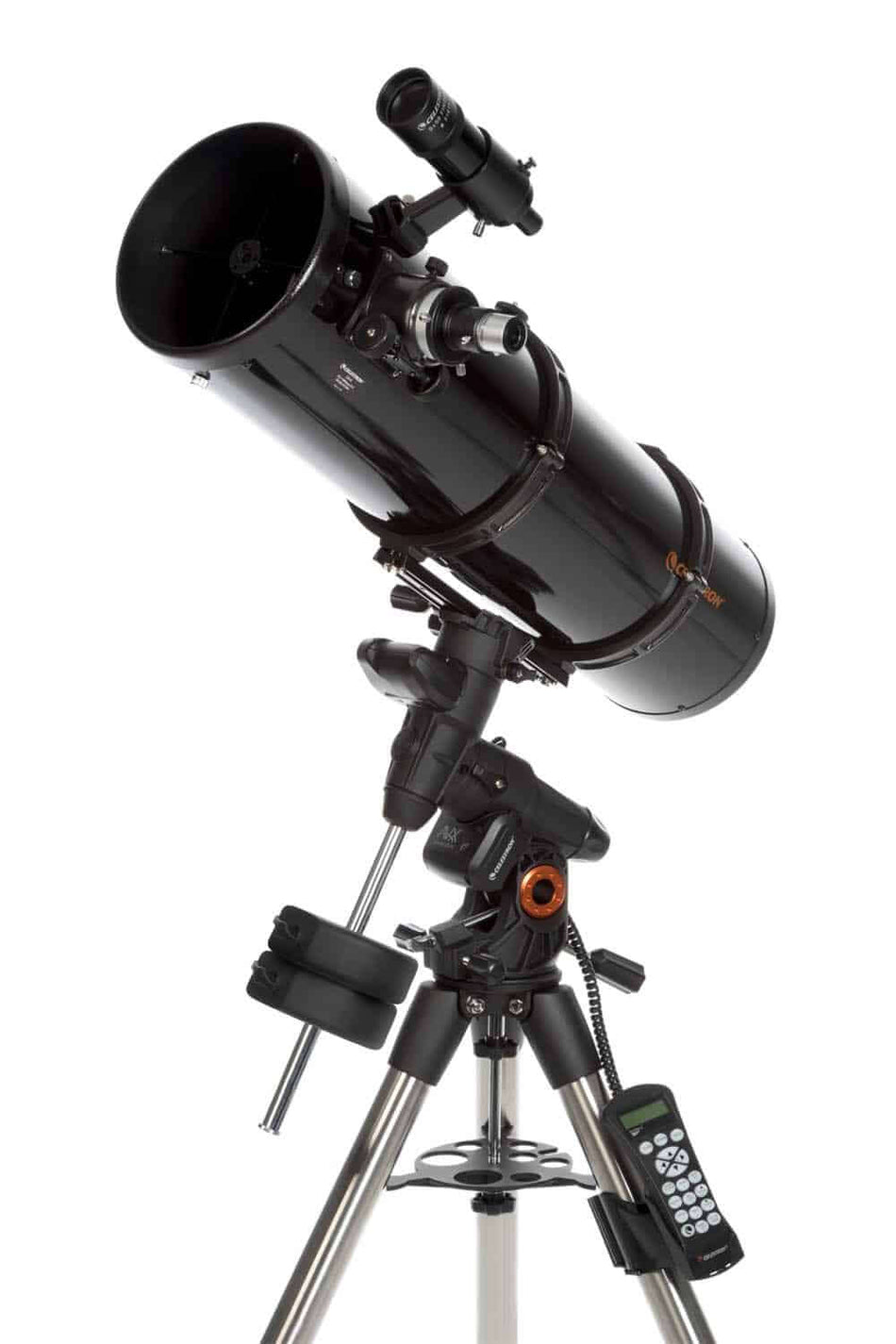 Telescopio Celestron Advanced VX 8" Newton con montatura equatoriale computerizzata, specchio parabolico per immagini di alta qualità.