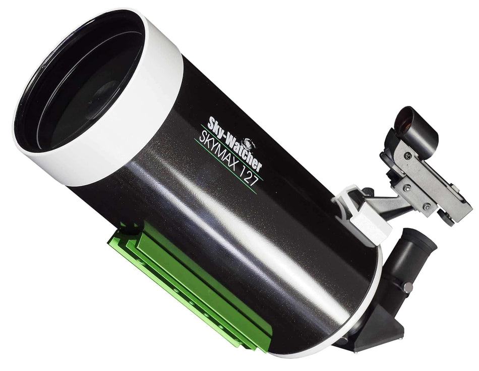 Telescopio Maksutov SkyWatcher Skymax 127 per osservazione planetaria ad alto ingrandimento, compatto e adatto per fotografia Luna.