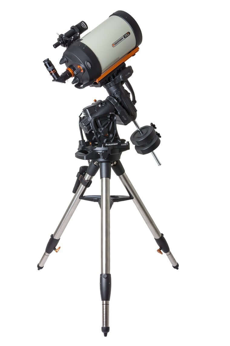 Telescopio Celestron CGX EdgeHD 8" su montatura equatoriale, ottiche Schmidt-Cassegrain per immagini ad alta definizione