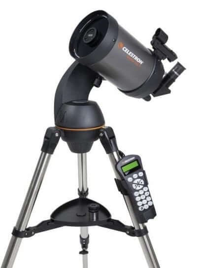 Telescopio Celestron Nexstar 5 SC SLT su montatura computerizzata altazimutale con ottiche corrette da 5 pollici per immagini nitide.