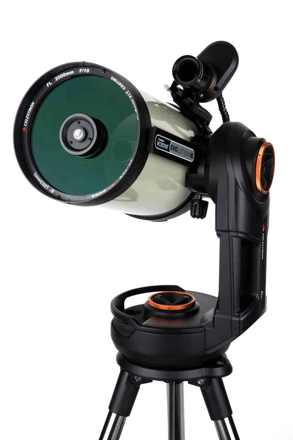 Telescopio Celestron NexStar Evolution 8” HD con Star Sense, progettato per immagini nitide e senza aberrazioni, ottica Schmidt-Cassegrain.