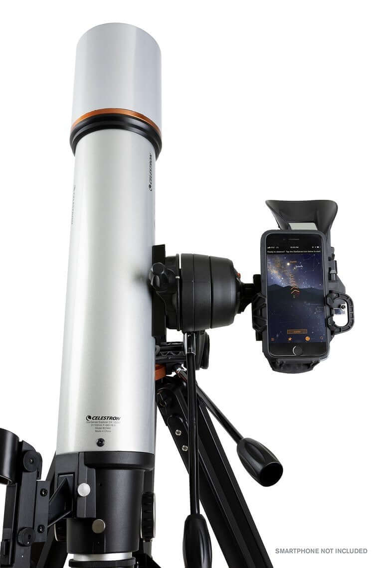 Celestron StarSense Explorer DX 102AZ - telescopio rifrattore con tecnologia di puntamento, rivoluzione nell'osservazione del cielo.