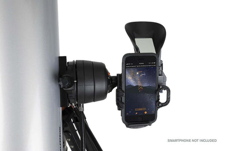 Telescopio Celestron con supporto smartphone per puntamento StarSense.