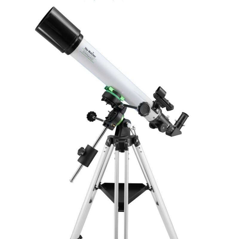 Telescopio rifrattore SkyWatcher StarQuest 70R con montatura equatoriale in metallo per osservazioni astronomiche