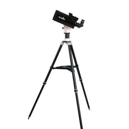 Telescopio SkyWatcher Skymax 102 AZGTi su montatura Wi-Fi, ideale per osservazioni planetarie ad alto ingrandimento.