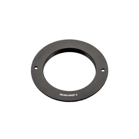 Adattatore ZWO da M54 a M48 per ruote portafiltri EFW da 2 pollici, spessore 2mm, colore nero