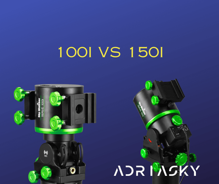 Confronto approfondito Sky-Watcher Wave 100i vs Wave 150i