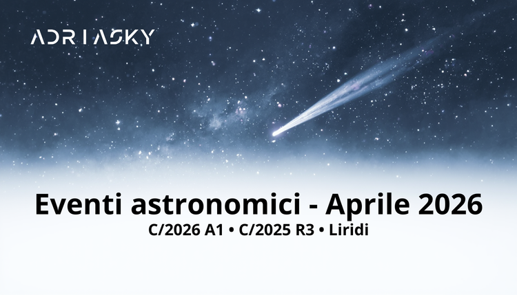 Eventi Astronomici Aprile 2026: pianeti, Luna e oggetti deep-sky da osservare