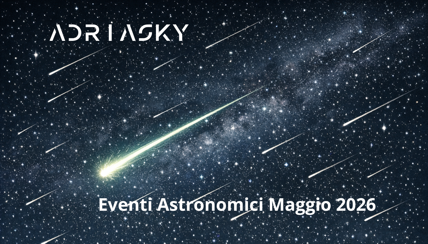 Eventi Astronomici Maggio 2026: Luna Nuova, Eta Aquaridi e congiunzioni planetarie