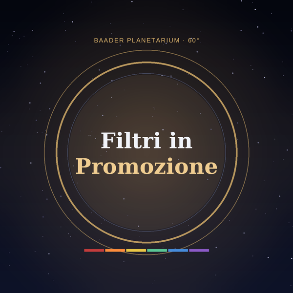 Filtri Baader Planetarium in promozione per il 60° anniversario
