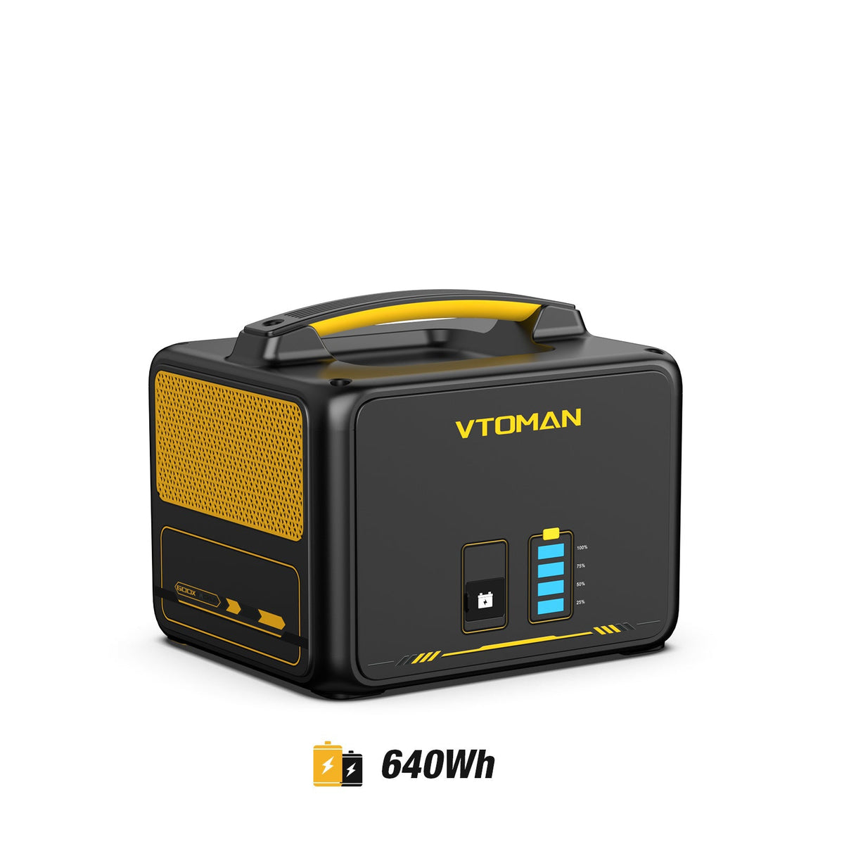 VTOMAN Jump 600X Extra Battery 640Wh – Batteria Aggiuntiva per Power Station