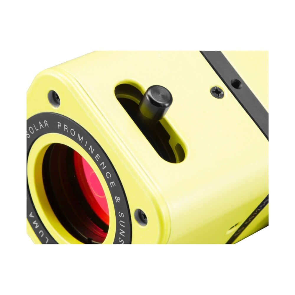 Dettaglio Acuter Luma-X 40 ED Rifrattore solare, visione H-alpha