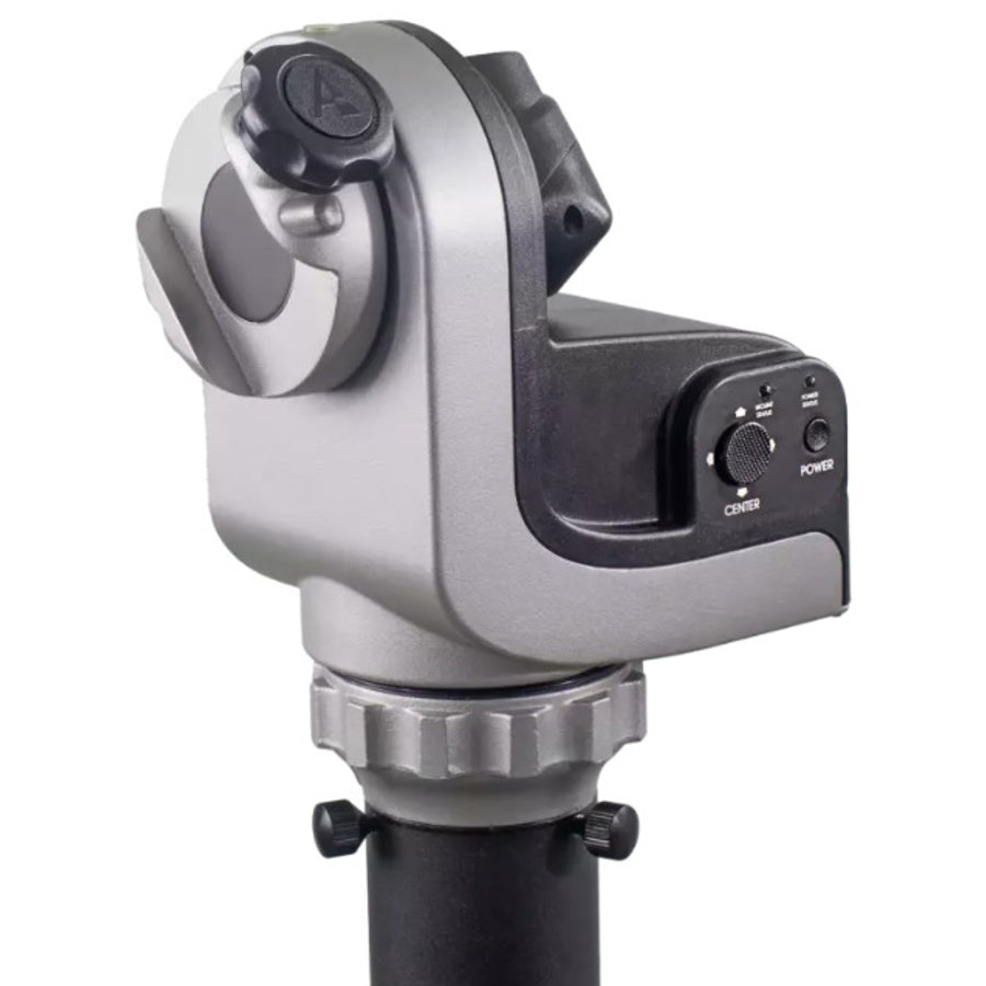Dettaglio della montatura Acuter SunTracker AZ con Treppiede - Montatura Solare per telescopi.