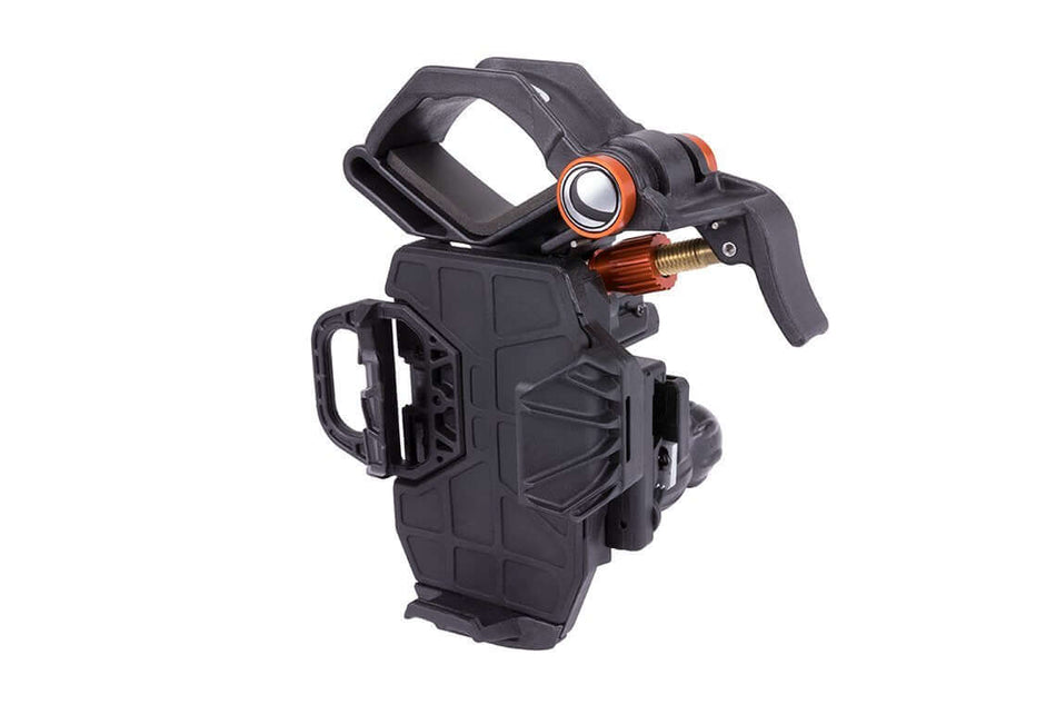 Adattatore Celestron NexYZ per smartphone su cannocchiali e telescopi, compatibile con oculari da 25 a 60 mm.