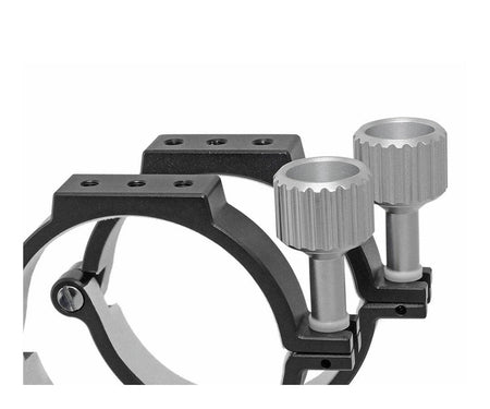 CNC Anelli in Alluminio TS-Optics per Telescopi Ø90mm nero anodizzato