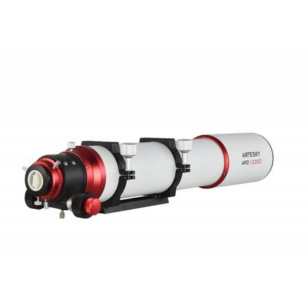 Artesky 102ED f/7 APO Rifrattore con obiettivo doppietto FCD1-B Ohara, lunghezza focale 570mm F/5.6, spianatore variabile 1x.