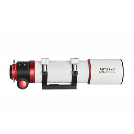 Artesky 80ED f/7 APO, telescopio rifrattore ottico di alta qualità per astrofotografia, dotato di obiettivo doppietto.