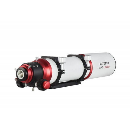 Telescopio Artesky 102ED f/7 APO rifrattore con doppietto ED per osservazioni astronomiche ad alta precisione.