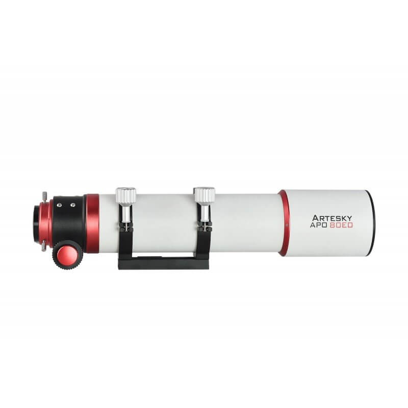 Telescopio rifrattore Artesky 80ED f/7 APO, alta qualità ottica per astrofotografia e osservazione, doppietto FCD1-B Ohara.