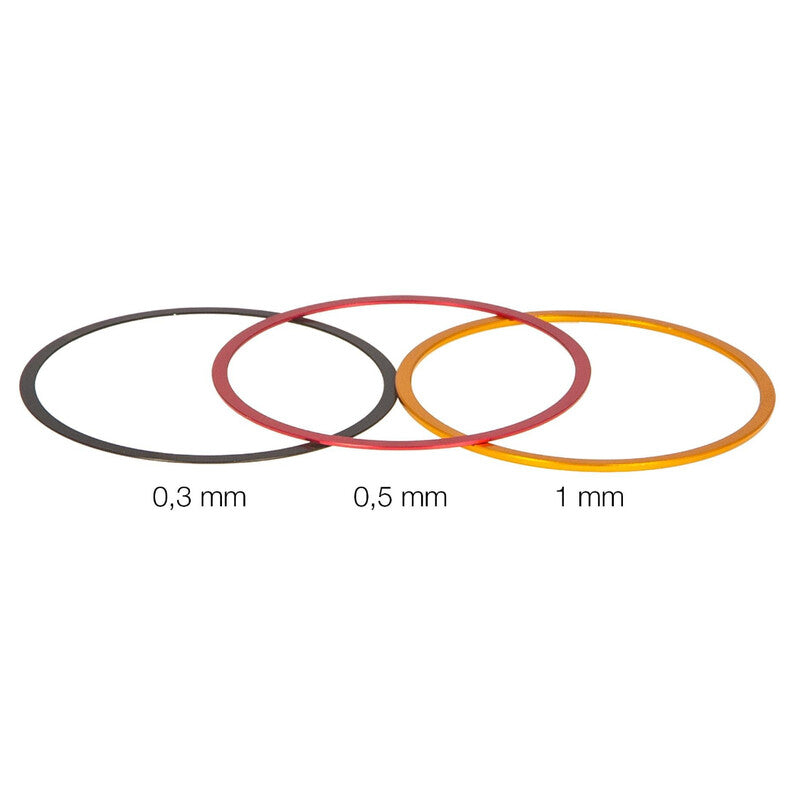Baader set anelli regolazione fine M54 0,3 0,5 1mm