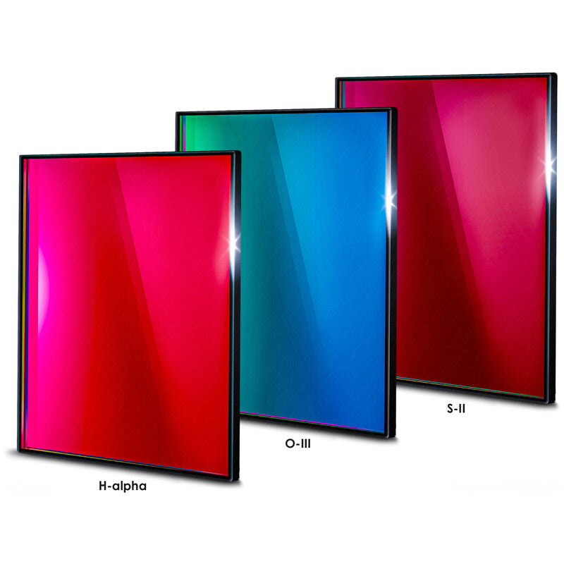 Baader set filtri Highspeed f/2 6,5nm 65x65mm H-alpha O-III S-II