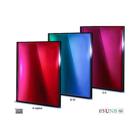 Baader set filtri Ultra-Highspeed f/3 3,5/4nm 65x65mm H-alpha O-III S-II