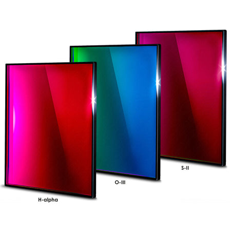 Baader set filtri Ultra-Narrowband 3,5/4nm 65x65mm H-alpha O-III S-II