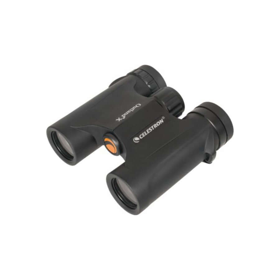 Binocolo Celestron Outland-X 8x25 per escursionismo, ornitologia e viaggiatori. Design compatto e resistente per ogni avventura all'aperto.
