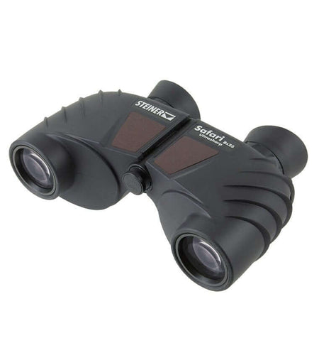 Binocolo Steiner Safari Ultrasharp 8x25, design compatto e moderno, immagini nitide e colori precisi per esplorazioni all'aperto.