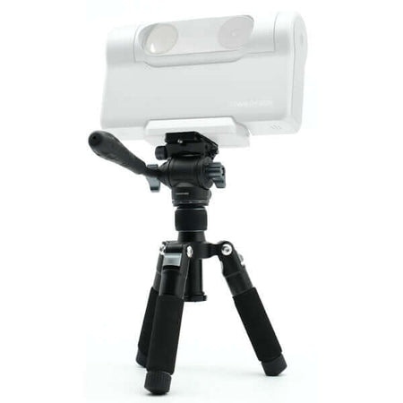 Cavalletto in alluminio DwarfLab DWARF 3 con testa video