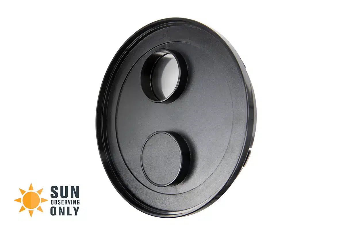 Filtro solare Celestron EclipSmart Powerseeker 127 vista frontale