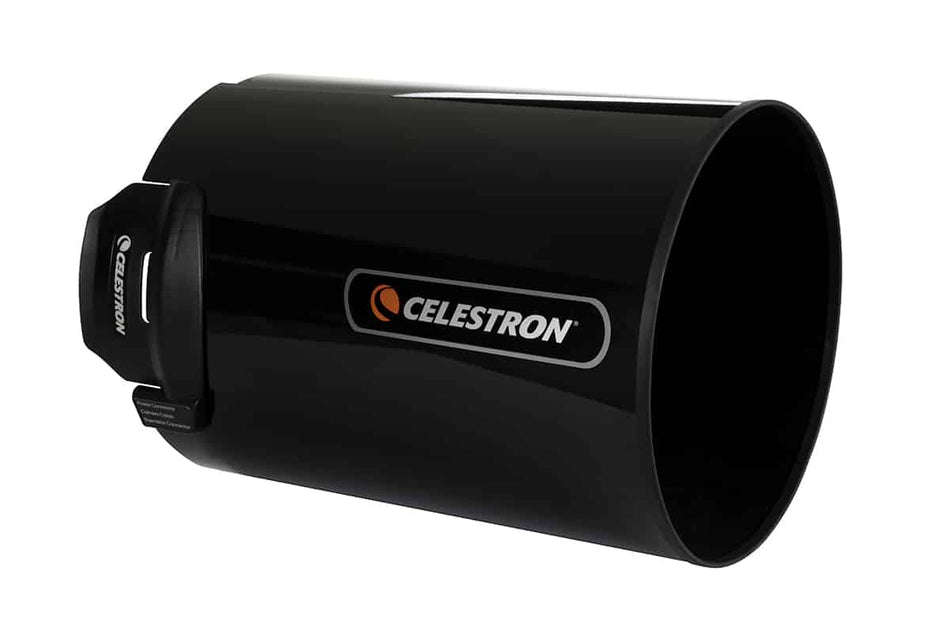 Celestron paraluce alluminio dettaglio rivestimento velluto